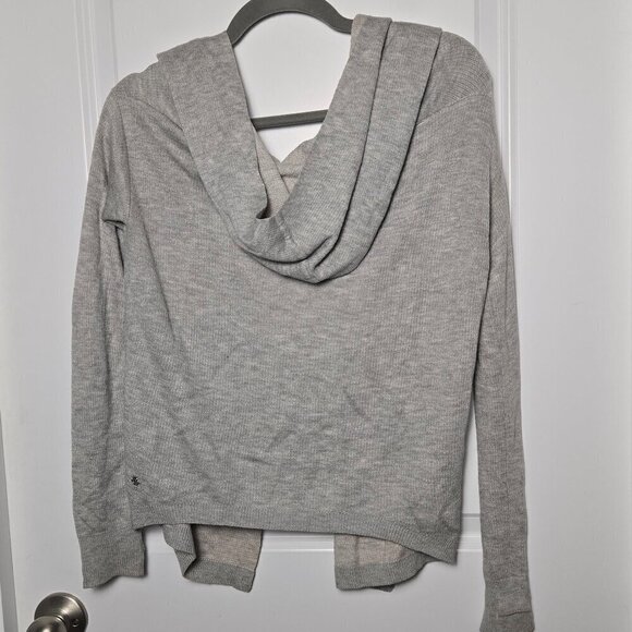 Lululemon Reversible Cabin Yogi Wrap - 6 Light Grey - Picture 3 of 4